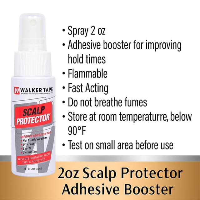 Walker Tape Scalp Protector creates a protective, intelligent film on the skin to improve adhesive hold. Non-irritating, sweat and oil-resistant formula ensures longer-lasting wig and tape adhesion._img_2